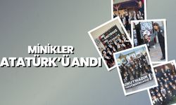 Manisa’da Miniklerden Atatürk’e 10 Kasım Anması