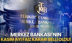 Merkez Bankası Faiz kararını açıkladı