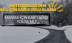 Meteoroloji'den 46 İl İçin Sarı Kodlu Alarm: Sıcaklıklar 8-13 Derece Düşüyor, Hafta Sonu Kar Geliyor!