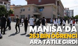 Manisa’da 263 Bin Öğrenci Ara Tatile Girdi