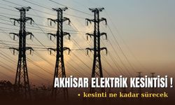 19 Aralık Akhisar elektrik kesintisi!