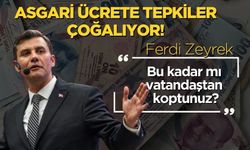 Asgari ücrete tepkiler çoğalıyor !