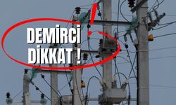 Elektrik kesintisi! Demirci dikkat!