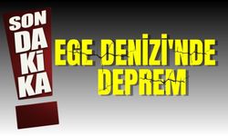 Ege Denizi'nde 4,4 büyüklüğünde deprem