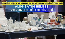 İkinci El Eşya ve Hurda Alım Satımına Yeni Düzenleme: Alım-Satım Belgesi Zorunluluğu Getirildi