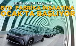 BYD, Manisa’da Fabrika İnşaatına Ocak’ta Başlıyor, Üretim 2026’da Başlayacak