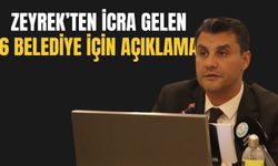 Zeyrek’te icra gelen 6 belediye için açıklama