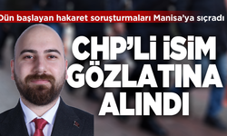 CHP'li Yunusemre Meclis Üyesi Mertcan Üreten gözaltına alındı!