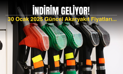 İndirim geliyor! 30 Ocak 2025 Güncel Akaryakıt Fiyatları….