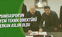 Manisaspor'un yeni teknik direktörü Erkan Aslan oldu