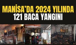 Manisa’da 2024 yılında 121 baca yangını