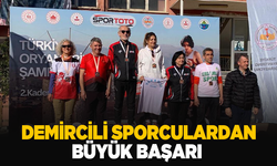 Demircili sporculardan oryantring'te büyük başarı