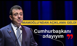 İmamoğlu açıkladı: Cumhurbaşkanı adayıyım