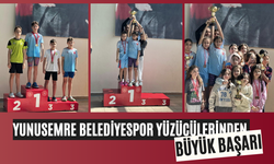 Yunusemre Belediyespor Yüzücülerinden Büyük Başarı