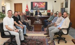 Kula Belediye Başkanı Hikmet Dönmez’e Muhtarlardan Ziyaret