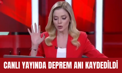 CNN Türk'te deprem anı kaydedildi