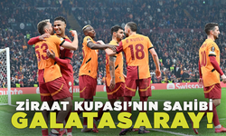 Ziraat Türkiye Kupası'nın sahibi Galatasaray oldu!