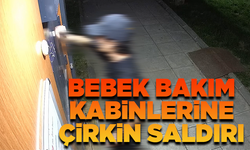 Şehzadeler Belediyesi’nin bebek bakım kabinlerine çirkin saldırı