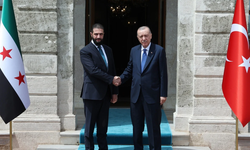 Cumhurbaşkanı Erdoğan, Suriye Cumhurbaşkanı Ahmed Şara ile Dolmabahçe'de görüştü