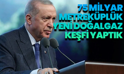 Cumhurbaşkanı Erdoğan: “75 milyar metreküplük yeni doğalgaz keşfi yaptık.”