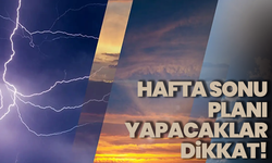 Hafta sonu planı yapacaklar dikkat! Manisa’da 31 Mayıs Cumartesi günü hava yağışlı geçecek