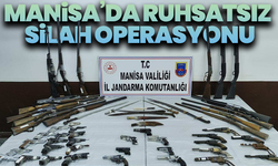 Manisa’da Ruhsatsız Silah Operasyonu: 4 Şüpheli Gözaltında