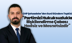 CHP Şehzadeler’den Suni Gündem Tepkisi: “Partimizi Hukuksuzlukla İlişkilendirme Çabası Hadsiz ve Mesnetsizdir”