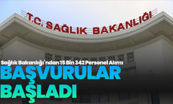 Sağlık Bakanlığı 15 Bin 342 Sözleşmeli Personel Alımı Başvuruları Başladı