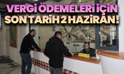 Şehzadeler’de Vergi Ödemeleri İçin Son Tarih 2 Haziran!
