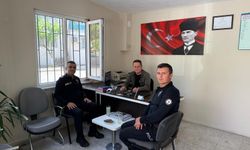 Soma Emniyet Müdürü Umut Er muhtarları ziyaret etti