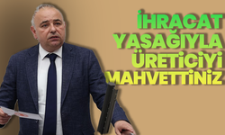 CHP'li Bakırlıoğlu: “Zeytinyağı İhracat Yasağıyla Üreticiyi Mahvettiniz”