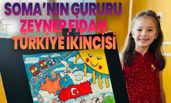 Soma’nın gururu Zeynep Fidan Türkiye ikincisi