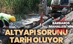 Barbaros Mahallesi’nin altyapı sorunu tarih oluyor: MASKİ’den 1 kilometrelik kanalizasyon hattı çalışması