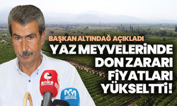 Başkan Altındağ  Açıkladı: Yaz Meyvelerinde Don Zararı Fiyatları Yükseltti!