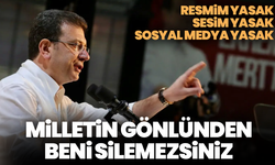 İmamoğlu’nun savunması: “Resmim yasak, sesim yasak, sosyal medya yasak… Ama milletin gönlünden beni silemezsiniz”