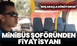 Fethiye’de Minibüs Şoföründen Fiyat İsyanı: “Boş Araçla Dönüyorum”