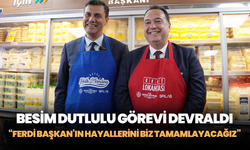 Besim Dutlulu görevi devraldı: “Ferdi Başkan’ın hayallerini biz tamamlayacağız”