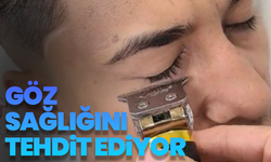 Sosyal medyada tehlikeli 'kirpik kesme' akımı: Göz sağlığını tehdit ediyor