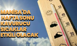Manisa’da hafta sonu kavurucu sıcaklar etkili olacak: planlarınızı sıcağa göre yapın!