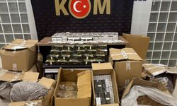 Manisa'da kaçak içki ve tütün operasyonu: 5 kişi hakkında adli işlem başlatıldı