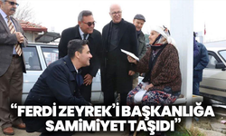 “Ferdi Zeyrek’i başkanlığa samimiyet taşıdı”  Yakın çalışma arkadaşı Önder İnce, Zeyrek’in mirasını anlattı
