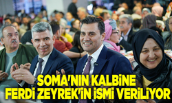 Soma'nın kalbine Ferdi Zeyrek'in ismi veriliyor