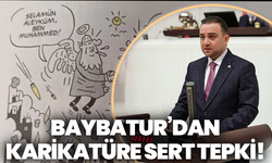 Baybatur’dan karikatüre sert tepki!