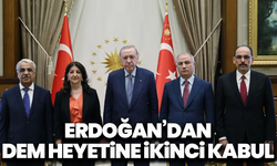 Beştepe’de kritik zirve: Cumhurbaşkanı Erdoğan, DEM heyetini kabul etti