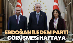 Erdoğan ile DEM Parti görüşmesi haftaya: Barış süreci hızlanıyor