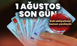 1 Ağustos son gün: Eski ehliyetinizi bu 5 adımda hemen yenileyin