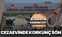 Cezaevinde korkunç son: İki mahkum kendini astı, nedenleri ortaya çıktı