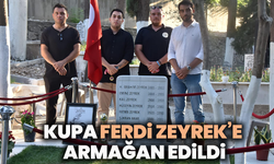 Şampiyonluk kupası Ferdi Zeyrek’e armağan edildi