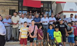 Keçiliköy Camii dualarla ibadete açıldı: Mahalle desteğiyle tamamlandı