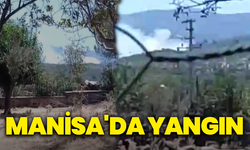 Manisa Uzunburun Mahallesi'nde yangın
